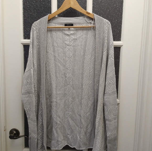 RW & CO | Grey Long Sleeve Cardigan - Picture 2 of 16